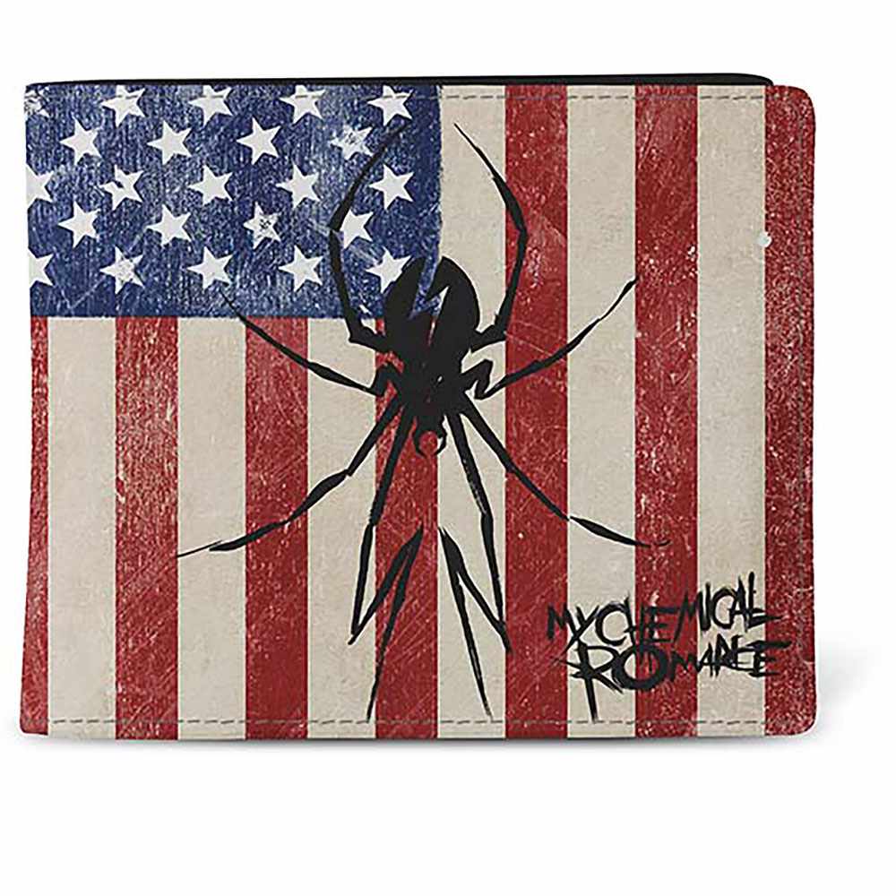 Rocksax My Chemical Romance - USA Spider Geldbörse - Mehrfarben